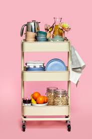 ikea raskog cart, breakfast station