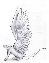 Winged Cat Spirit By Ntcs On Deviantart In 2019 | mythical creatures art, creature. winged cat spirit by ntcs on deviantart