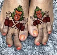 We did not find results for: Thanks I Hate Oompa Loompa Foot Tattoos Thanksihateit