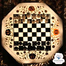 Adding a unique flavor of chess to any living room. Buy Handmade Marble Chess Board Online At Best Price