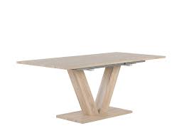 A unique oval coffee table raised and transformed into a dining table for 12 closed: Extending Dining Table 140 180 X 90 Cm Light Wood Lixa Beliani Hu