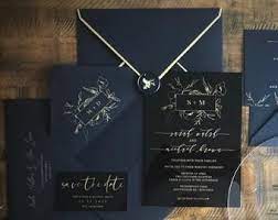 Black Acrylic Gold Wedding Invitation Clear Perspex Double Etsy Gold Wedding Invitations Clear Wedding Invitations Wedding Invitations