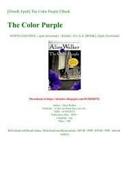 Using purple in its purest form can easily overwhelm a design; Ebook Epub The Color Purple Ebook