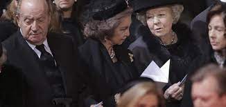 Juan Carlos Y Sofia De Espana Beatrix De Holanda Funeral Ceremony Queen Sofia Crown Princess Victoria