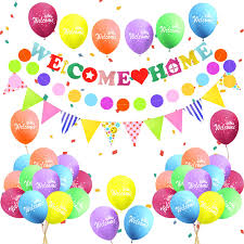 hocadon Benvenuto a Casa Decorativo Set, Welcome Home Palloncini, 34  Bentornata a Casa Decorazioni, Festone Bentornato per Feste in Famiglia,  Baby Shower : Amazon.it: Casa e cucina