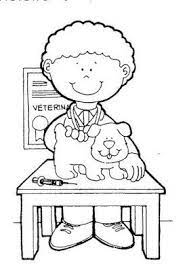 Control de asistencia mensual del alumnado (de aula). Veterinario Para Colorear Dierenarts Dierenwinkel Kleurplaten Voor Kinderen