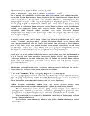 Tema syair perahu dapat menggunakan bahasa melayu kuno dengan istilah puisi yang berasal dari kata dalam syair terkadang menggunakan makna dan simbolis yang memiliki signifikansi agar. Makna Sebenarnya Umpamanya Kata Kursi Yaitu Tempat Duduk Yang Berkaki Empat Course Hero