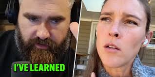 Kylie Kelce Calls Out Jason's 'Dumb' Response