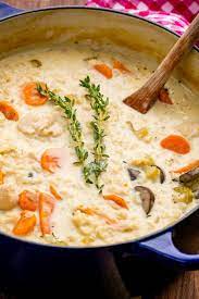 Creamy Chicken And Mushroom Recipe Fall Soup Recipes Chicken Mushroom Soup Recipe Soup Recipes