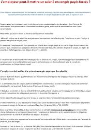 We did not find results for: L Employeur Peut Il Mettre Un Salarie En Conges Payes Forces Pdf Telechargement Gratuit