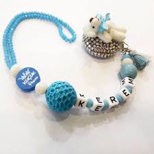 Erkek Bebek Emzik Zinciri Beaded Bracelets Turquoise Bracelet Turquoise