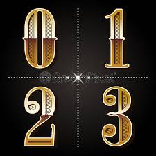 9,000, t, 2,000, w, y. Western Gradient Alphabet Letters Vintage Numbers Vector 0 1 2 Stock Vector 2659104 Crushpixel