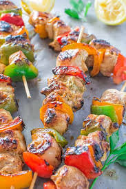 How to cook chicken skewers without a grill. Easy Chicken Kebabs Cooktoria