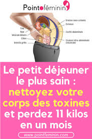 Le Petit Dejeuner Le Plus Sain Nettoyez Votre Corps Des Toxines Et Perdez 11 Kilos En Un Mois Que Manger Pour Maigrir Maigrir Facilement Pour Maigrir
