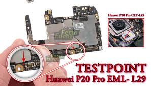 Frp bypass from huawei p20 android device complete guide: Huawei P20 Pro Eml L29 Test Point Tembel Panci