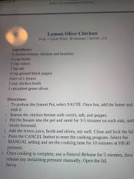 Pin By Gail Miller On Instant Pot Green Olives Instant Pot Cooking