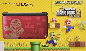 Juego new super mario bros 2 preinstalado; Amazon Com Nintendo 3ds Xl New Super Mario Bros 2 Limited Edition Video Games