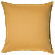 Well you're in luck, because here they come. Gurli Cushion Cover Golden Yellow 20x20 Ikea