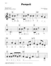 Maybe you would like to learn more about one of these? Pompeii Sheet Music Bastille E Z Play Today