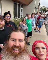 Opening crew for Bricksville Edmond!!!! #bricksvilleokc #MidnightBuild  #Bricksville #OKC #Store #bricksvilleedmond #grand #opening #grandopening  #edmond #EdmondOK