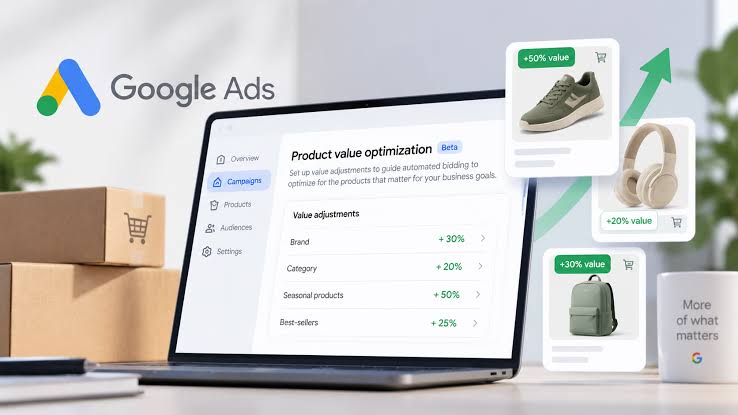 Product Value Optimization no Google Ads