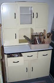 Just Like My Hoosier Cabinet That I Am Refinishing Like This Butter Cream Yellow Color Hoosier Cabinets Ar Hoosier Cabinets Hoosier Cabinet Vintage Kitchen