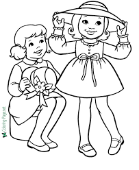 They even make great classroom or nursery decorations! Spring Coloring Pages