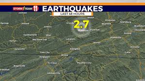 Usgs 2 7 Magnitude Earthquake Reported Near In Southwest Virginia Early Monday Wfxrtv