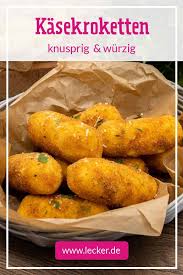 Knusprige Kasekroketten So Geht S Lecker Lecker Kroketten Rezepte
