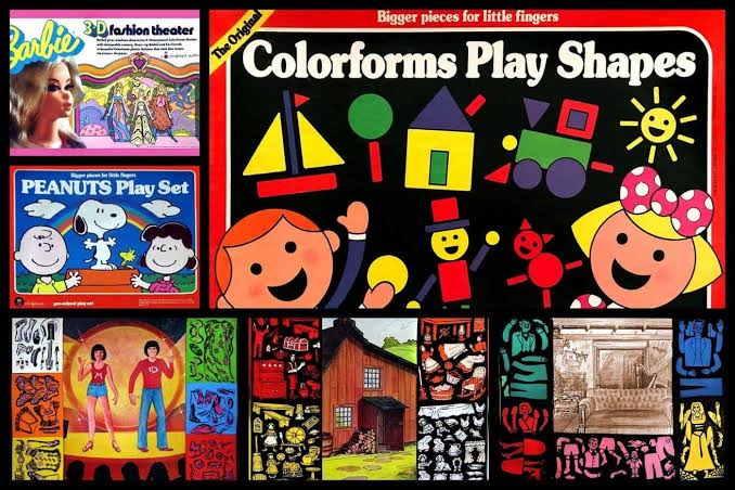Who had Colorforms and when were they introduced?
