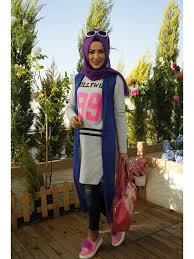 Ikili Yelek Tunik Kombin Saks Moda Stilleri Tunik Yelek