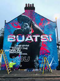 We teamed with joshua buatsi, cristina chirichella, amandine henry, sabrina ionescu, anni espar llaquet, ja. Nike Buatsi Mural Republic