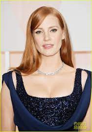 Jessica Chastain Turns Heads in Cleavage Baring Dress at Oscars 2015: Photo  3310812 | 2015 Oscars, Jessica Chastain, Oscars Photos | Just Jared:  Entertainment News