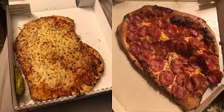 Reddit user chopped_broccoli was surprised by their girlfriend when she sent a heart shaped pizza to their hotel room while they were away on a. 10 Hilarious Photos Of What People Actually Got When They Ordered Heart Shaped Pizza