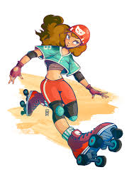 Requestanime revolving around roller skates/skateboards? Roller Derby Girl Character Challenge Roller Derby Girls Roller Derby Derby Girl