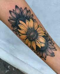 Tattoo Flower Cover Up 15 Ideas Sunflower Tattoo Sleeve Tattoos Cover Tattoo