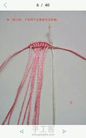 牵牛花塔顶的猫老师的教程第6步 creazioni decorative macrame decorazioni