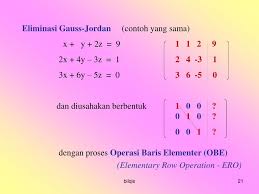 Metode eliminasi gauss dan eliminasi gauss jordan damai7. Ppt Pertemuan 1 Powerpoint Presentation Free Download Id 4468034