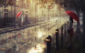✓ hd to 4k quality ✓ free for. City Rainy Day Girl Umbrella Beautiful Anime Wallpaper 8wallpapers