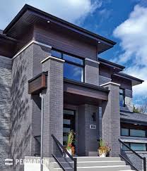 Briques Maconnerie Portfolio De Projet Modern Brick House Facade House Brick Exterior House