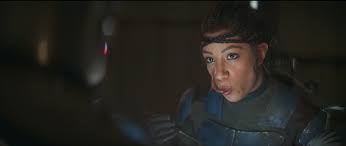 Koska reeves is a new character to the star wars universe. Mercedes Varnado Sasha Banks Makes The Mandalorian Acting Debut