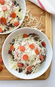 When hot, add cauliflower rice, salt, garlic salt and pepper. Keto Pizza In A Bowl Easy 15 Minute Keto Recipe