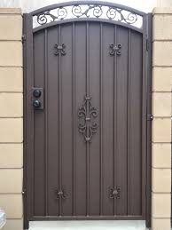 It will leach (drip rust) when wet. Wrought Iron Gate Alpha Company Iron Gate Design Wrought Iron Gate Designs Gate Designs Modern