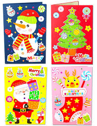 We've got a fantastic range of christmas card making kits as well as all the supplies that you need to make them from scratch. Mimgo Shop Diy Handmade Christmas Cards Making Kits With Envelopes Reindeer And Christmas Tree Snowman Paper Craft Christmas Greeting Cards Gifts For Children Including Santa Paper Paper Crafts Arts Crafts Sewing