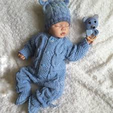 Knitted Clothes For Newborns Only Handwork Ot Lisiknit Na Etsy Knitted Baby Clothes Knit Baby Romper Baby Boy Knitting