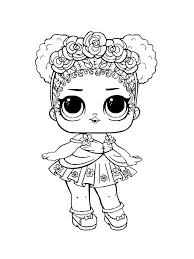 The omg dolls look completely new and come in boxes instead of plastic. Lol Dolls Coloring Pages Free Printable Lol Dolls Coloring Pages