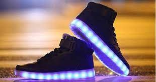 Utilities Of The Baskets Lumineuses Montantes Shoes Light Up Shoes Lit Shoes Led Shoes