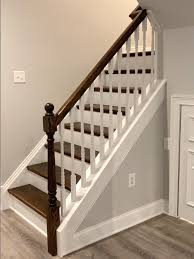 Modern technology has provided an alternative to wooden railings. Stairs And Railings Finished Basements Nj