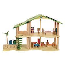 Environments Modern Wooden Doll House 26 Pieces Wooden Dollhouse Wooden Dolls Doll House