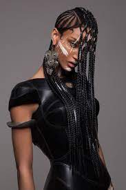Pics These Stunning Futuristic And African Inspired Hairstyles Won The British Hair Awards Hair Styles Futuristic Fashion Beauty